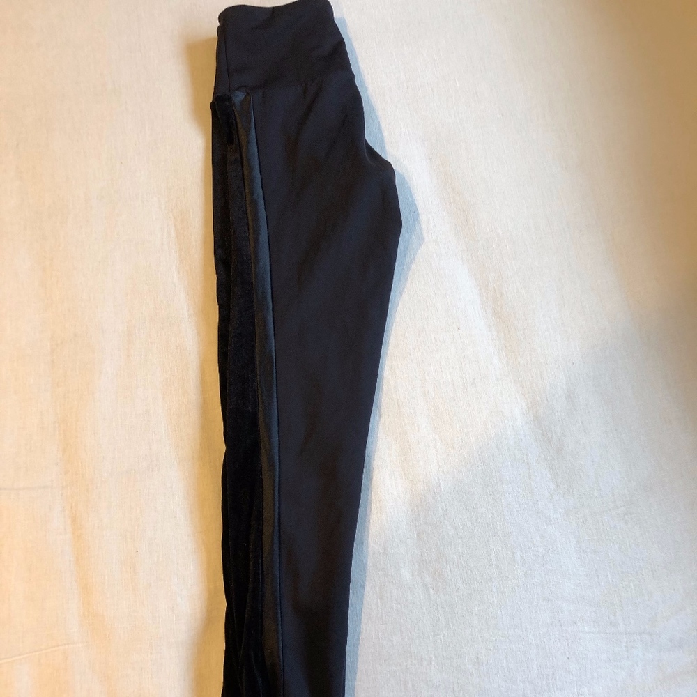 NOLI Leggings with Velvet stripe